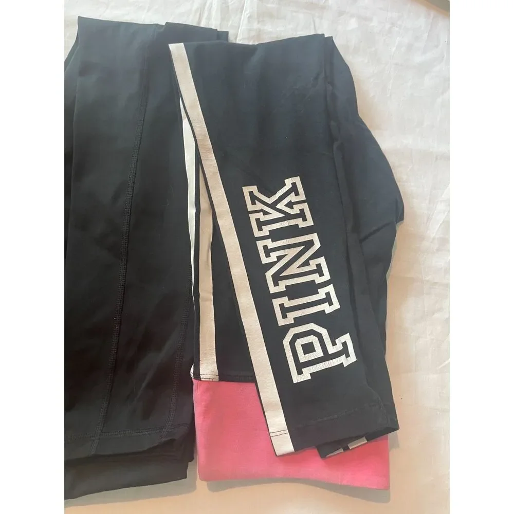 Lot Yoga Leggings Nike, VS Pink, Avia & CI Sona Yoga 4 Pair Workout Pants Size S